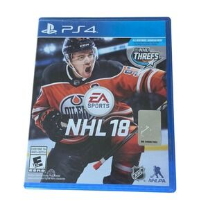 EA Sports NHL 18 Sony PlayStation 4 PS4 Hockey Video Game Physical Disc